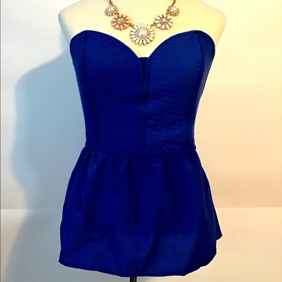 💖Host Pick💖 Dynamite strapless bustier top - Picture 1 of 14